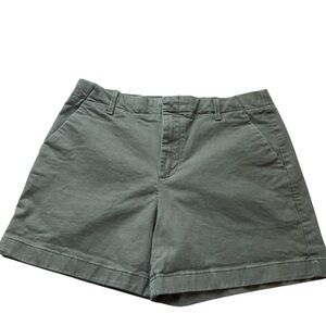 Banana Republic Authentic Chino Olive Green Shorts Stretch Cotton Cotton Blend 6